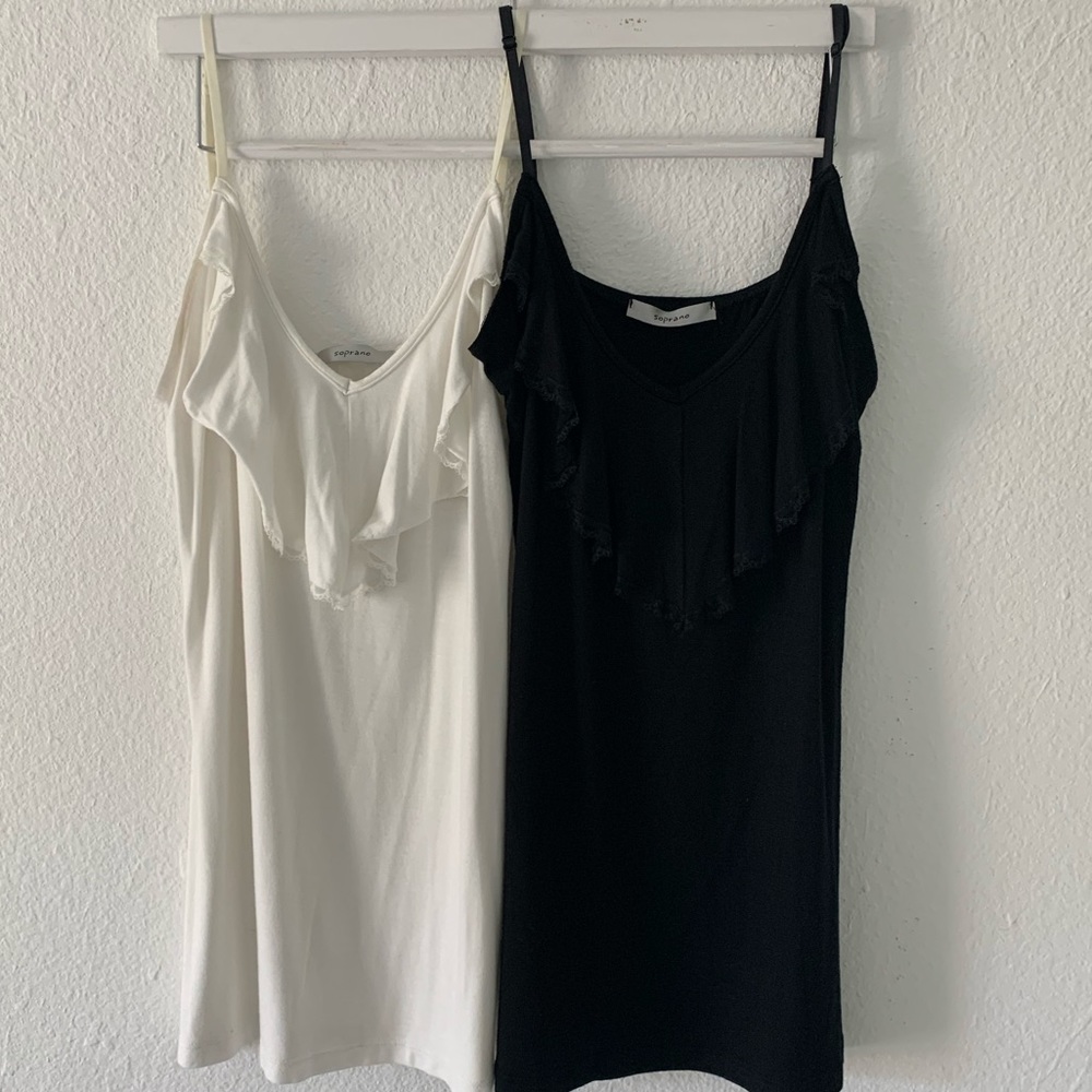 Bundle Flowy hem adjustable SOPRANO cami